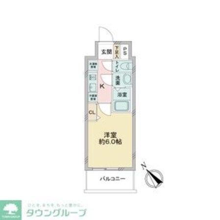 アステリ鶴舞エーナの物件間取画像